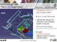 The ELISe Experiment at FAIR - GSI WWW-WIN