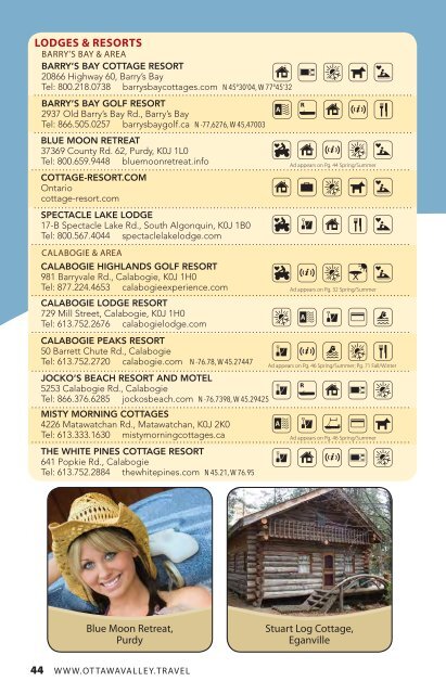 travel guide - Home | Ottawa Valley Tourist Association