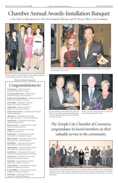 TCUSD Honors Teachers of the Year - Temple City Chamber of ...