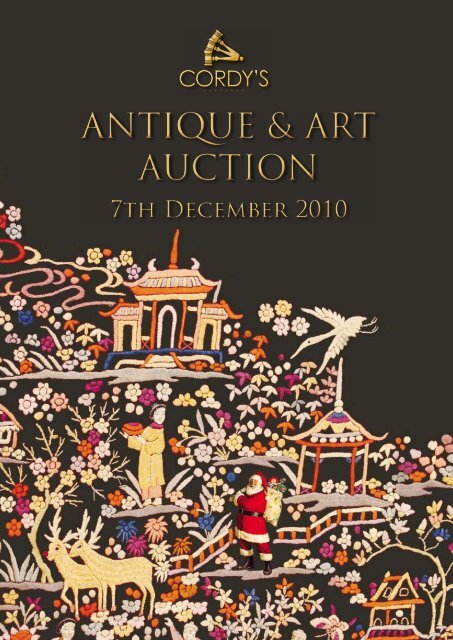 ANTIQUE & ART AUCTION - Cordys
