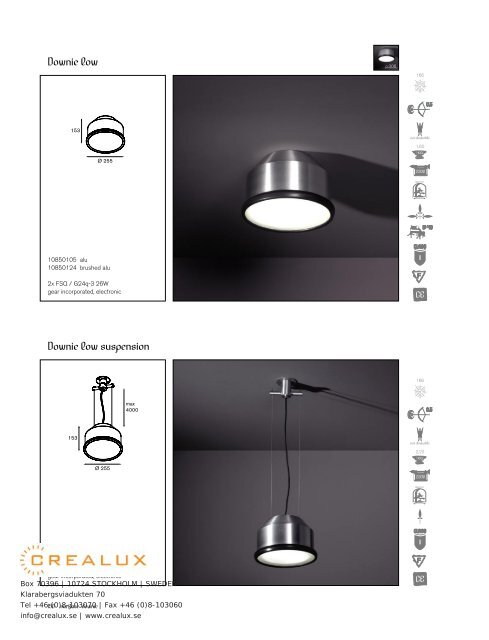 modular lighting instruments - Crealux