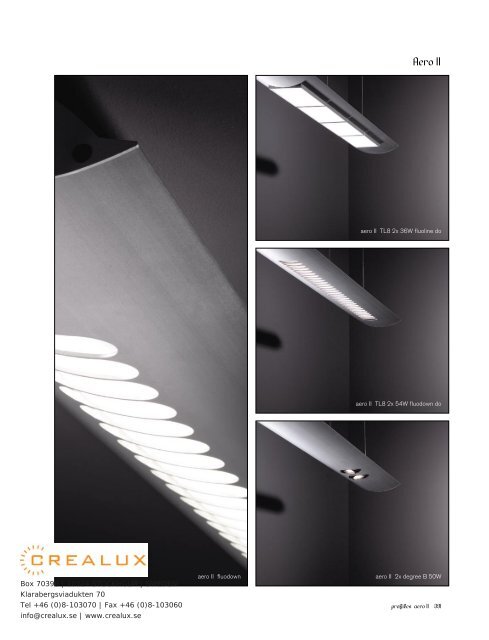 modular lighting instruments - Crealux