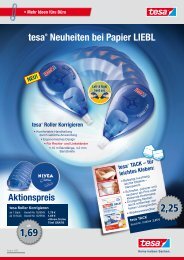 tesa® Neuheiten bei  Papier LIEBL