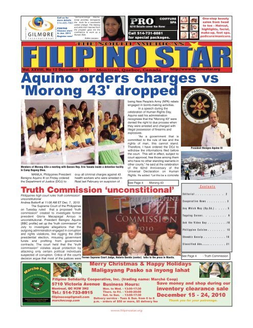 Filipino Star - December 2010 Edition