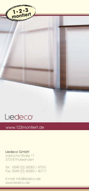 123-montiert â Das ist doch kinderleicht! - Liedeco