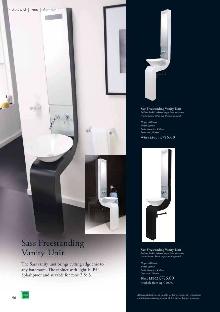 Hudson Reed Brochure - Hudson Reed | Contemporary Taps ...