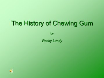 The History of Chewing Gum.pdf