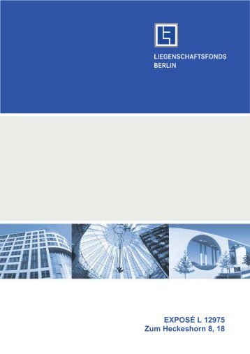 EXPOSÉ L 12975 Zum Heckeshorn 8, 18 - Liegenschaftsfonds Berlin