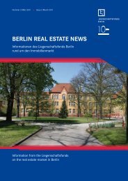 BERLIN REAL ESTATE NEWS - Liegenschaftsfonds Berlin