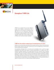 Folleto de Semaphore T-BOX Lite