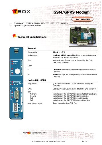 GSM/GPRS Modem - Automatronic