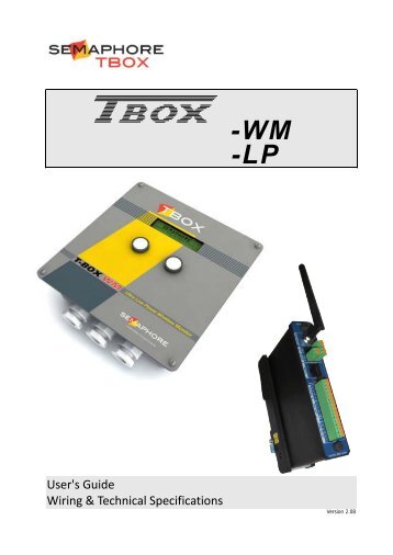 TBox-WM/-LP User's Guide