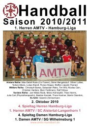 Saison 2010/2011 - AMTV Hamburg