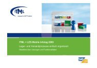 ITML > LES Mobile Infotag 2009 Lager- und Versandprozesse ...