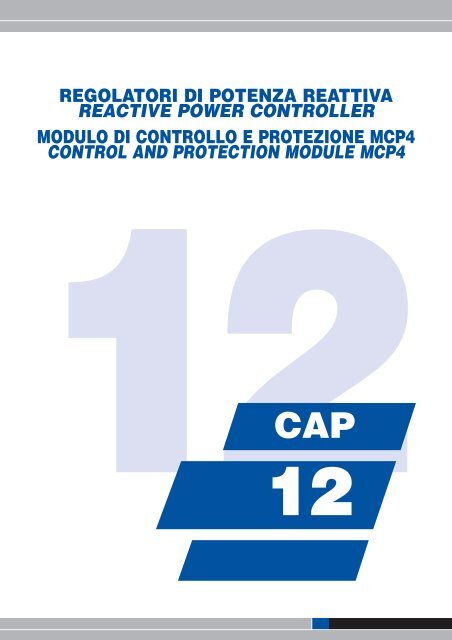 regolatori di potenza reattiva reactive power controller ... - IVD GmbH