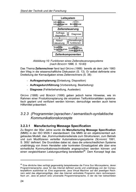 Durchgängige rechnergestützte Planung und Steuerung von ... - iwb