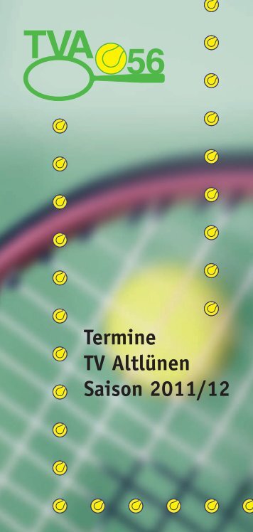 Terminkalender 2011 zum Download!