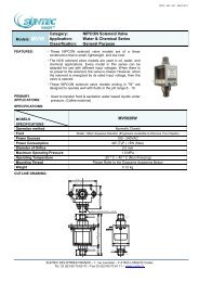 NIPCON Solenoid Valve Water & Chemical Series General ... - Suntec