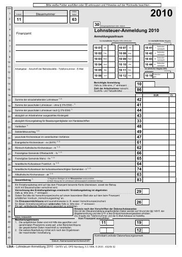 Lohnsteuer Formulare Finanzamt Zum Ausdrucken Kostenlos - Steuererklärung Vorlage 2014 Wunderbar formulare ... / Adobe acrobat reader) zu öffnen.