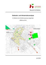 und Infrastrukturanalyse - Stadt Hofheim am Taunus