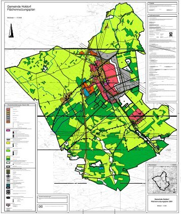 Gemeinde Holdorf Flächennutzungsplan