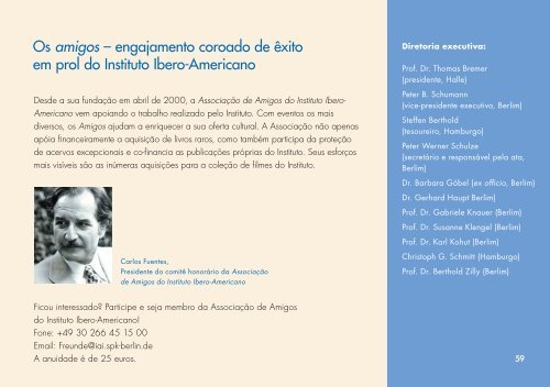 O Instituto Ibero-Americano - Ibero-Amerikanisches Institut