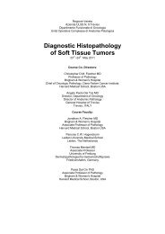 Diagnostic Histopathology of Soft Tissue Tumors