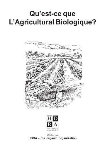 Qu'est-ce que l'agricultural biologique? - Garden Organic