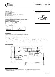 miniPROFET® BSP 452 - Infineon