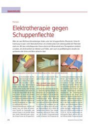 Elektrotherapie gegen Schuppenflechte - Ionto-Comed GmbH