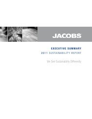 Executive Summary - Jacobs Engineering