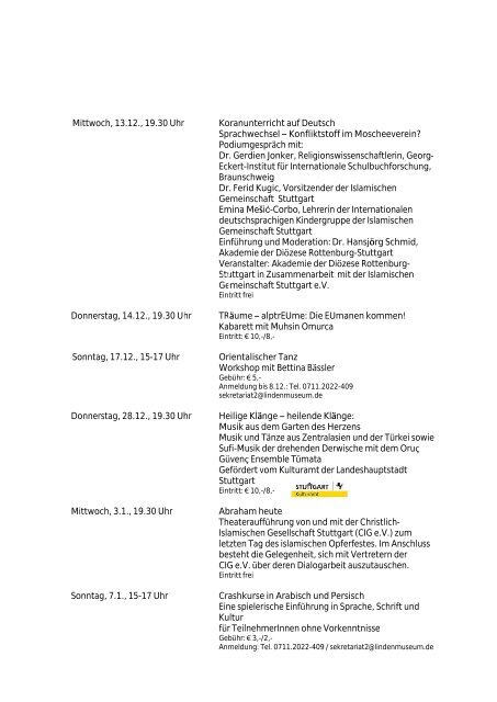 Pressemappe (pdf-Datei) - Linden-Museum Stuttgart