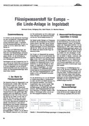 O~~e.. BERICHTE - Linde Gas