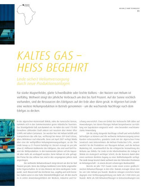 Download Linde Technology 1 | 2008 (PDF 2,5 - Linde Gas