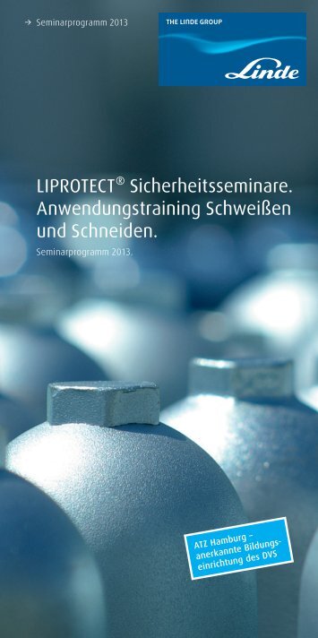 Seminarbroschüre 2013 (PDF 3.51 MB) - Linde Gas