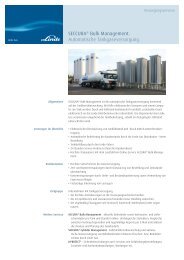 SECCURA® Bulk Management Datenblatt zum ... - Linde Gas