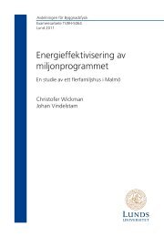 Energieffektivisering av miljonprogrammet - Byggnadsfysik - Lunds ...