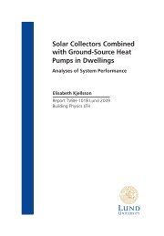 Solar Collectors Combined with Ground-Source Heat Pumps in ...