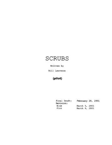 Scrubs (pilot) - Daily Script