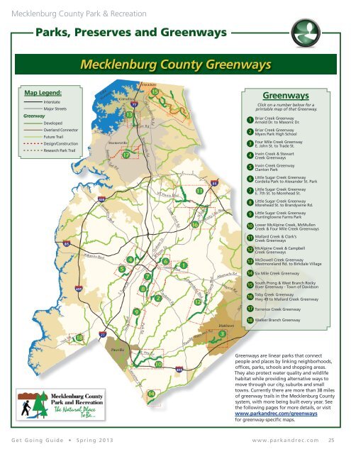 Get Going Guide - Charlotte-Mecklenburg County