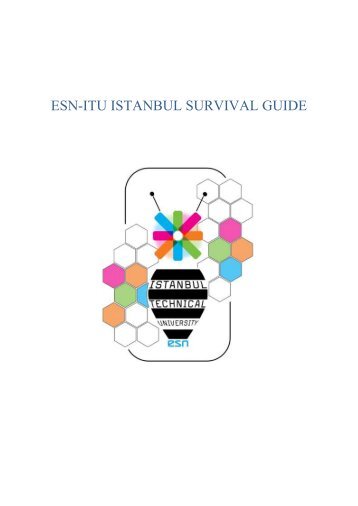 ESN-ITU ISTANBUL SURVIVAL GUIDE - ESN Turkey