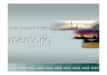 memoria06/07 - UNED Calatayud