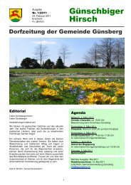 Günschberger Hirsch - Günsberg