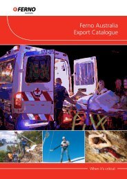 Ferno Australia Export Catalogue