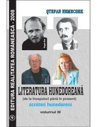 Literatura hunedoreană - Biblioteca digitalā - scriitori hunedoreni