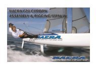 Nacra F20 Assembly Manual - Goose Marine