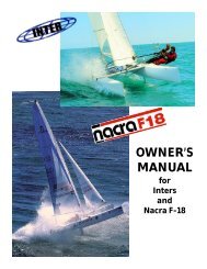 Nacra Owner's Manual - Sailing Louisiana