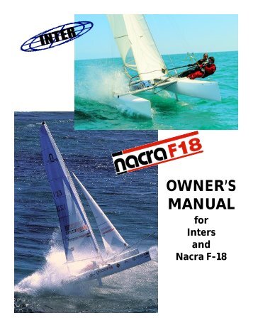 Nacra Owner's Manual - Sailing Louisiana