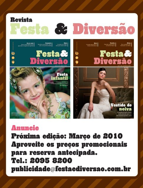 Baixar PDF - Revista Festa & Diversão