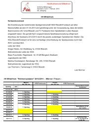 AM 02/13 (pdf) - Handballkreis Köln/Rheinberg